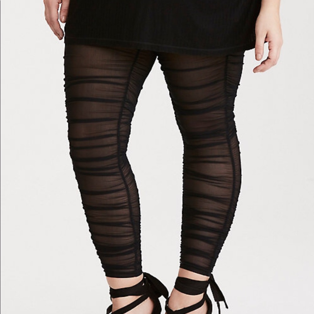 Torrid mesh inset leggings